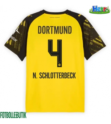 Borussia Dortmund Nico Schlotterbeck #4 Hemmatröja 2025-26 Kortärmad